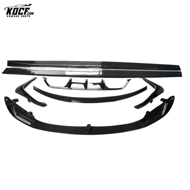 2015-19 F80 M3 MP style Carbon Fiber Front Bumper Chin Lip with splitter For BMW F80 M3 F82 F83 M4