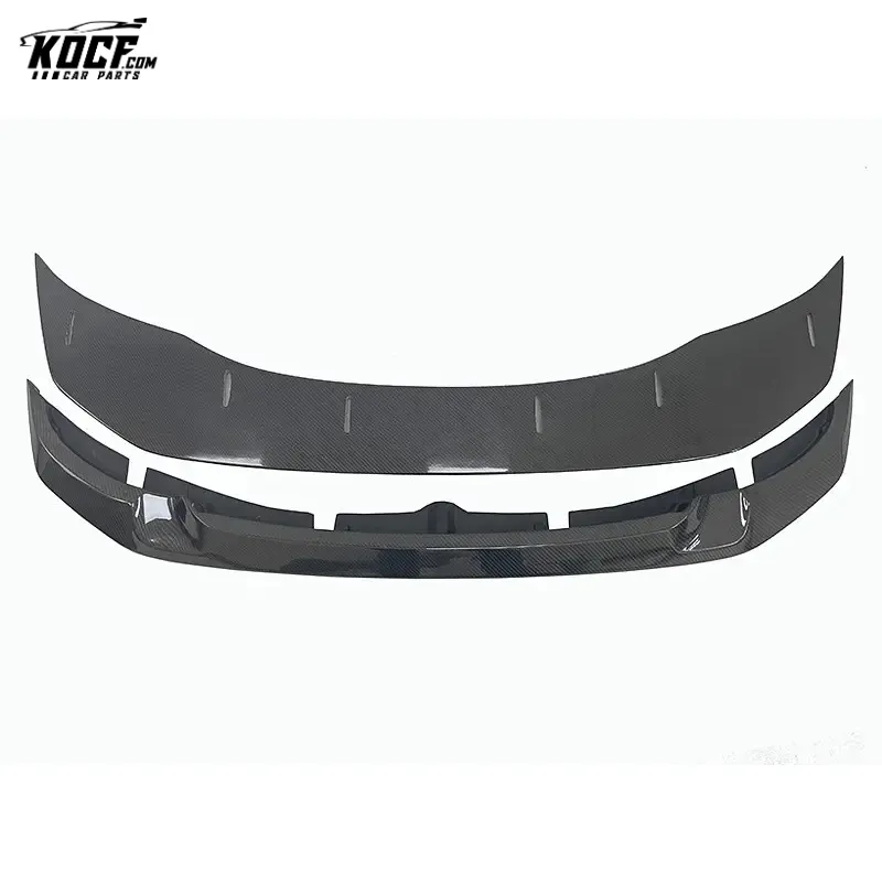 2015-2019 F82 M4 2PCS/SET GT-S style carbon fiber front bumper lip spoiler splitter for BMW F80 F82 M3 M4