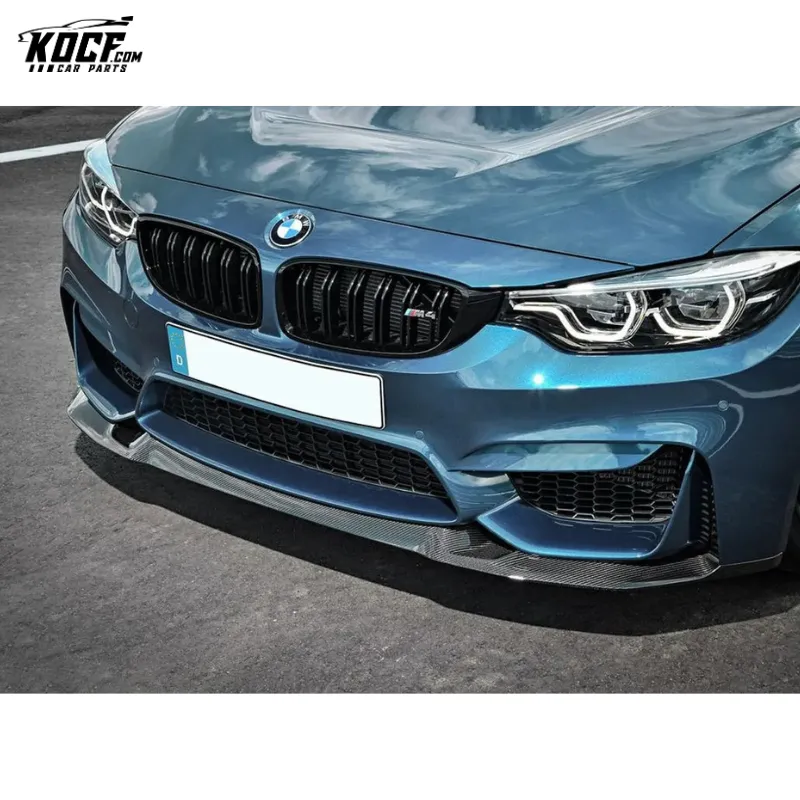 2015-2020 F80 M3 CS Style Carbon Fiber Front Bumper Lower Lip Splitter For BMW F80 M3 F82 F83 M4