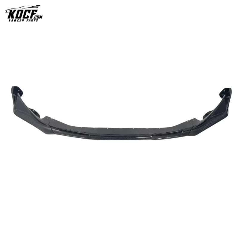 2021  G80 M3 3-PC VOR style carbon fiber front spoiler lip for BMW G80 G82 G83 M3 M4