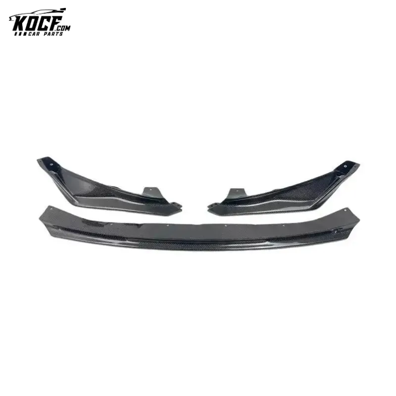 2021  G80 M3 3-PC VOR style carbon fiber front spoiler lip for BMW G80 G82 G83 M3 M4