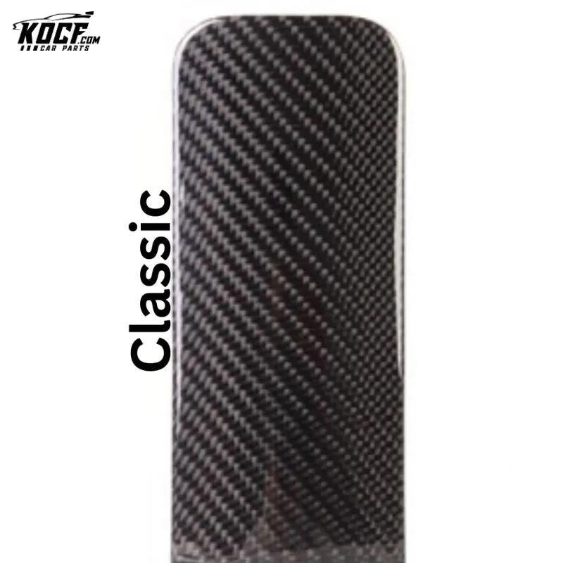 4-PC G80 M3 G82 M4 Carbon Fiber Exhaust tip tail ends Exhaust tip muffler tip Stainless Steel Glossy Black Fits for BMW