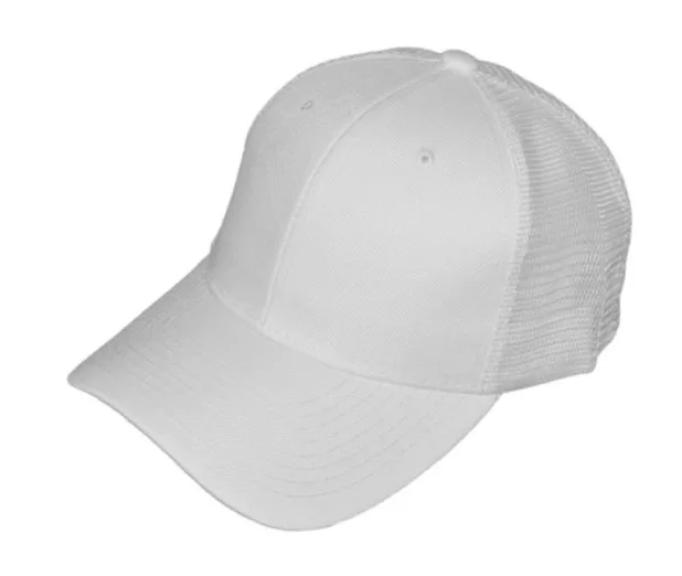 Adult Structured Trucker Hats with Mesh Back