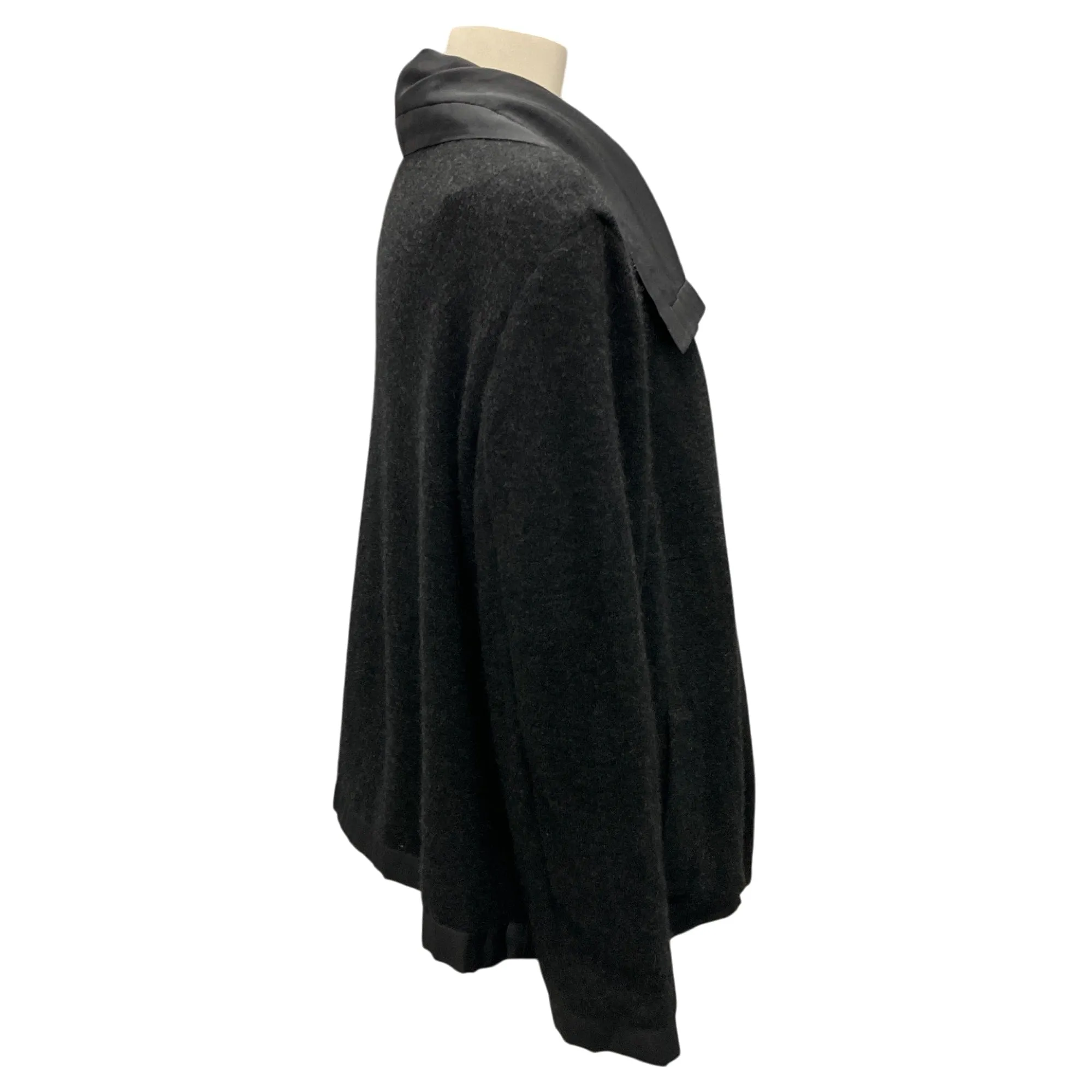 Akris Charcoal Grey Cashmere and Silk Rochelle Jacket