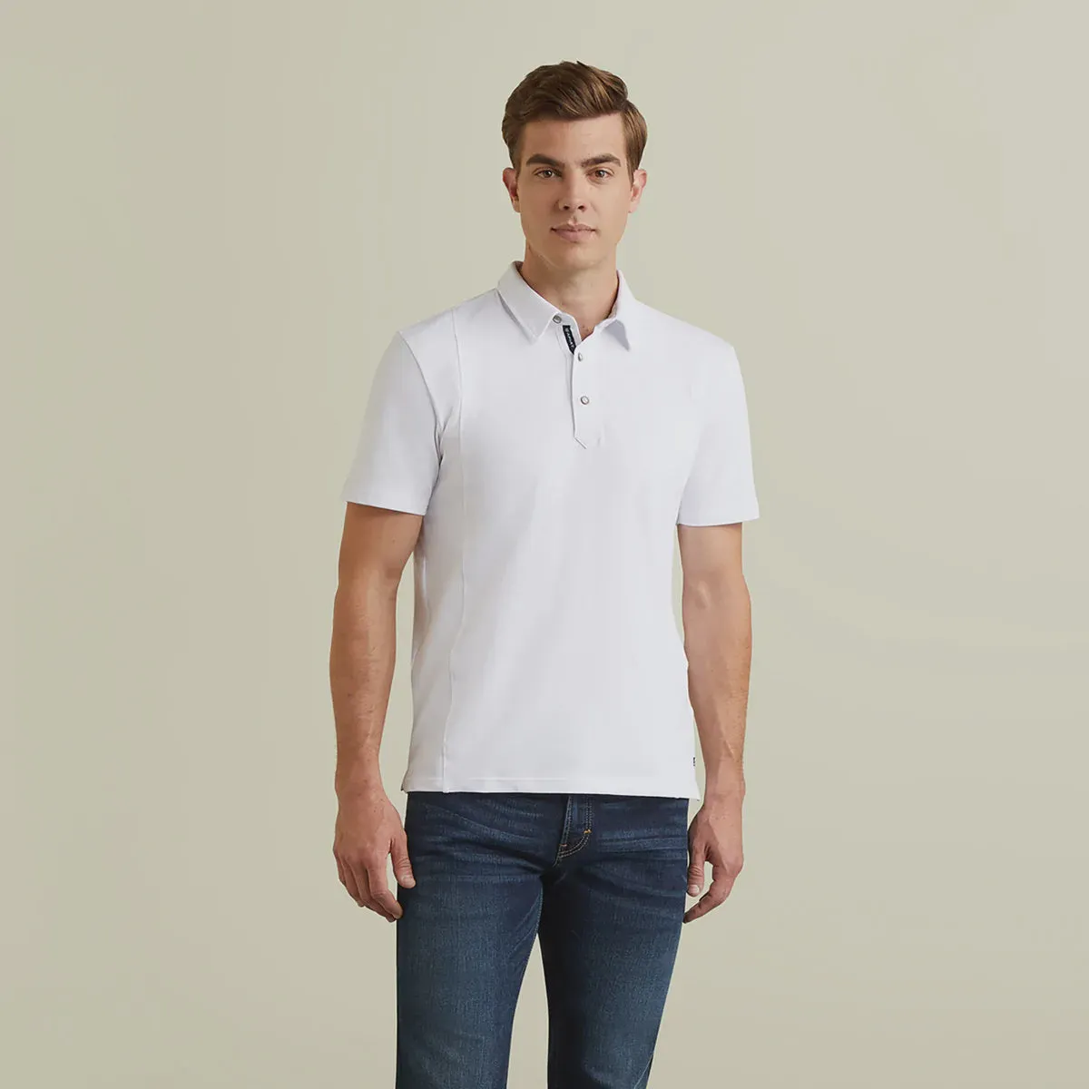 Ariat Mens Medal Polo White