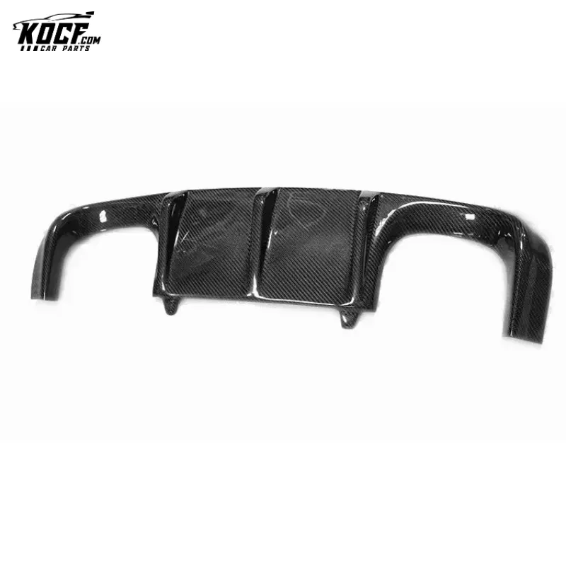 Auto Car Styling E92 M3 Rear Lip HM style carbon fiber rear bumper diffuser lip for BMW E92 M3 2009-13