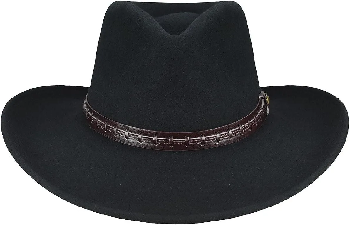 Bailey Hats Men's Litefelt Wool Western Firehole Hat