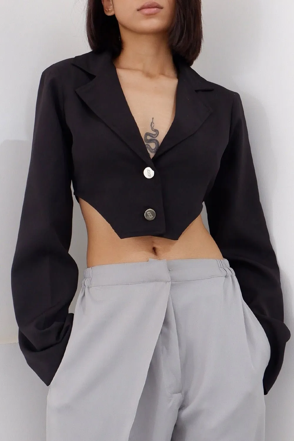 Black Swan Structured Blazer