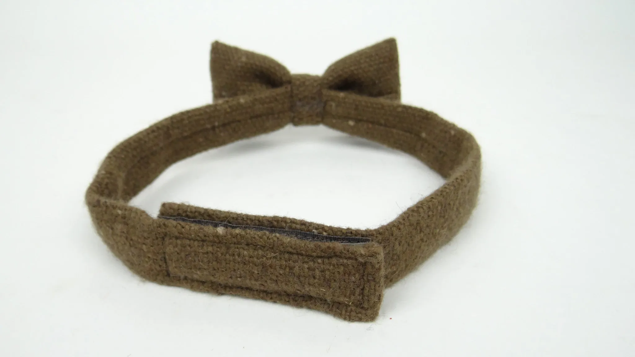 Brown Wool Tie