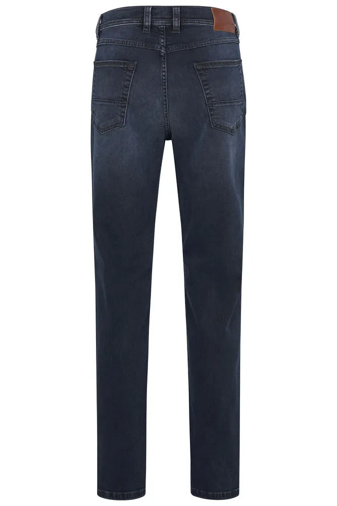 Bugatti Regular Fit Straight Jeans - Navy