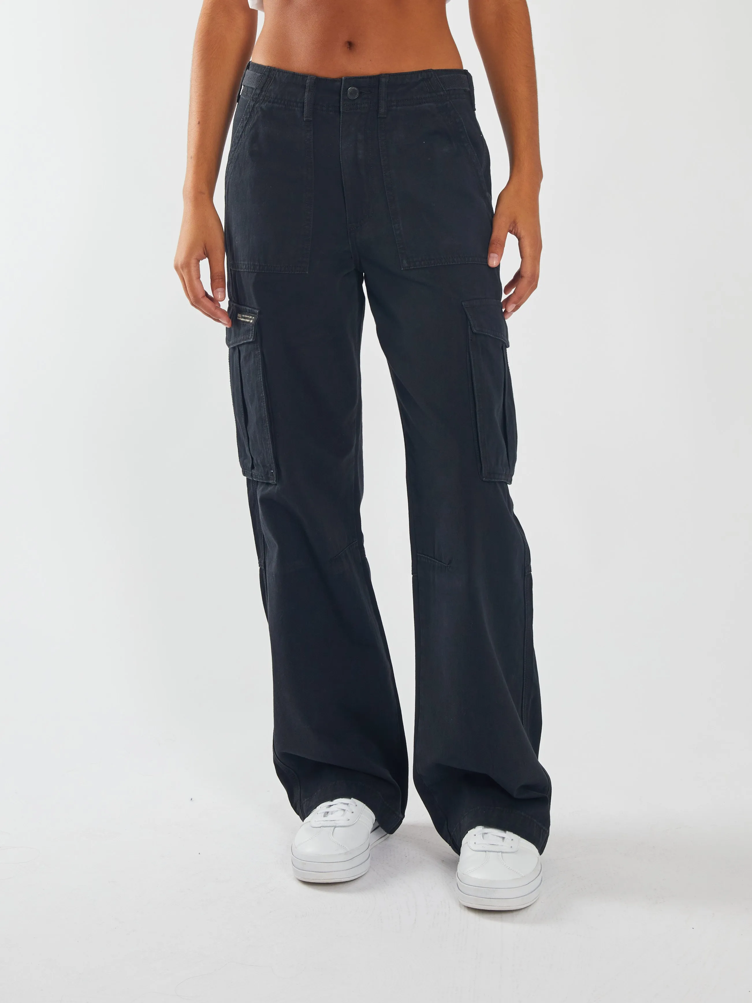 Cali Cargo Pant Black