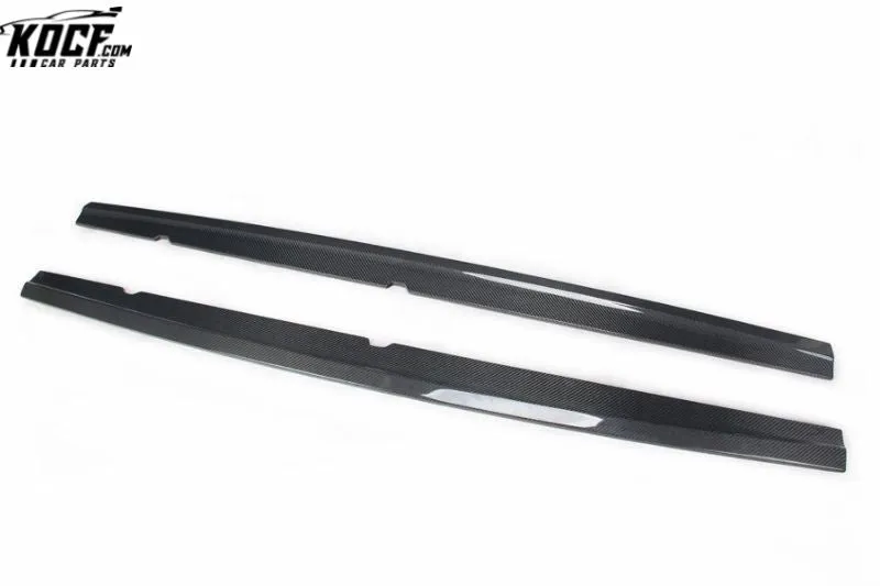 Carbon fiber R20 Side Skirts Extension for VW Golf 6 VI MK6 R20 Hatchback 2010-2013