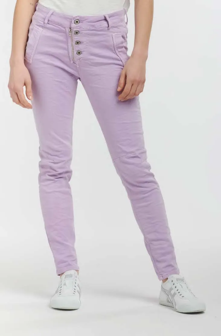 Classic Button Fly Jeans from Italian Star - Orchid