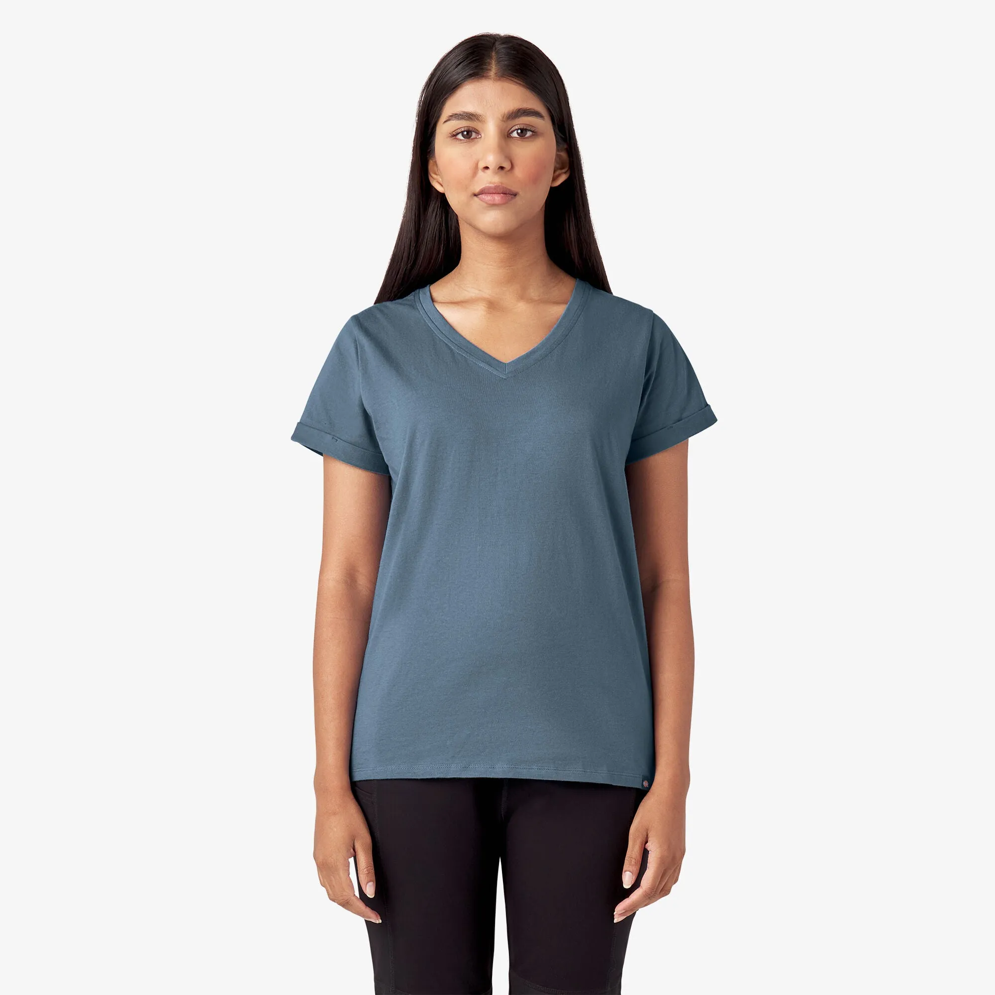 Dickies Women's V-Neck T-Shirt