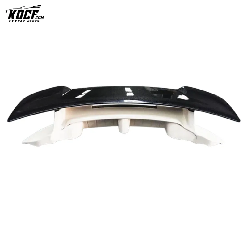 DM style Carbon Fiber Rear Spoiler WIng for Porsche Carrera S 992 2020