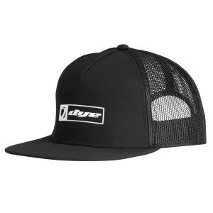 Dye Hat Squared Trucker Black/White Snap Back