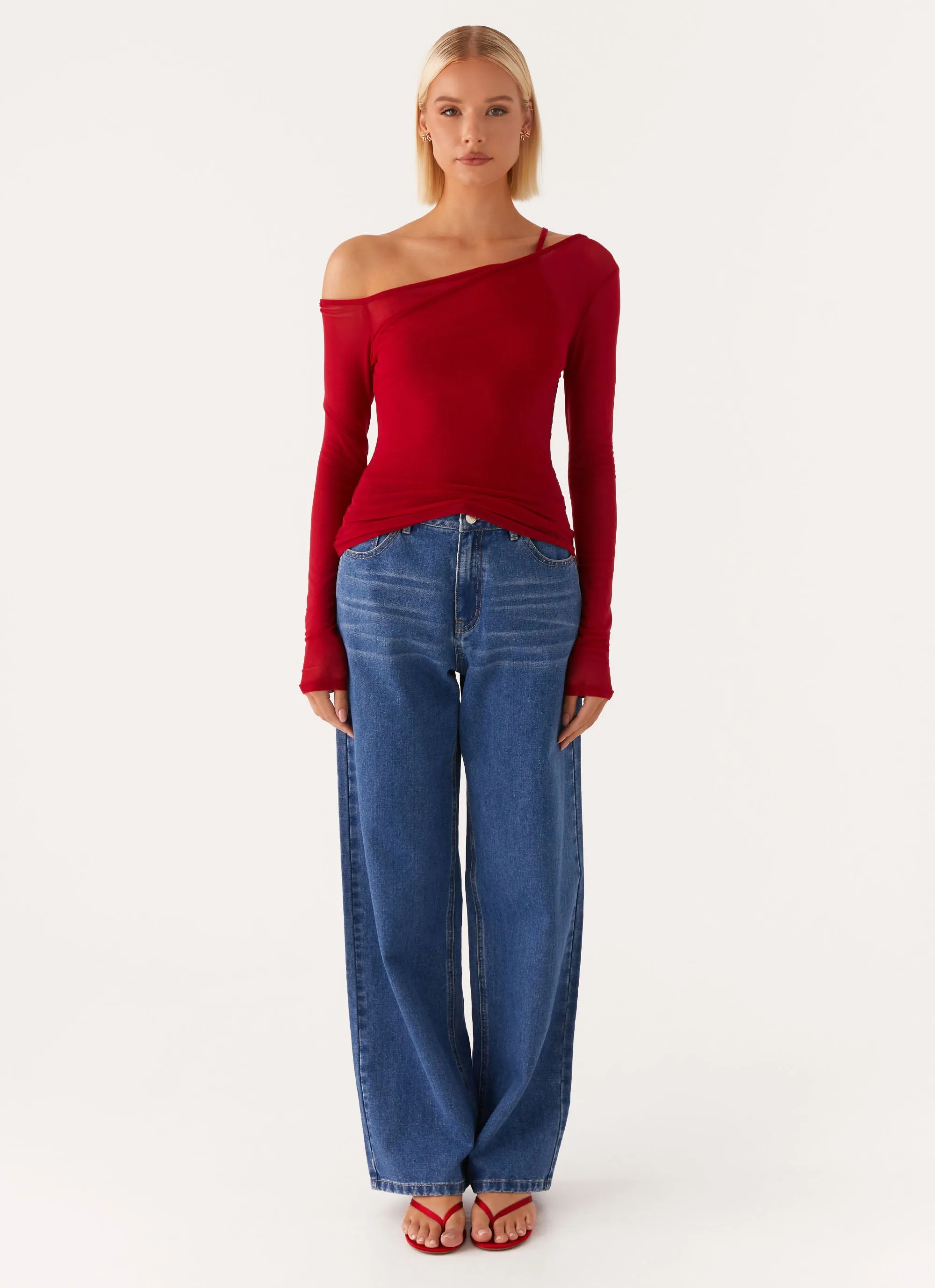 Elodie Top - Red