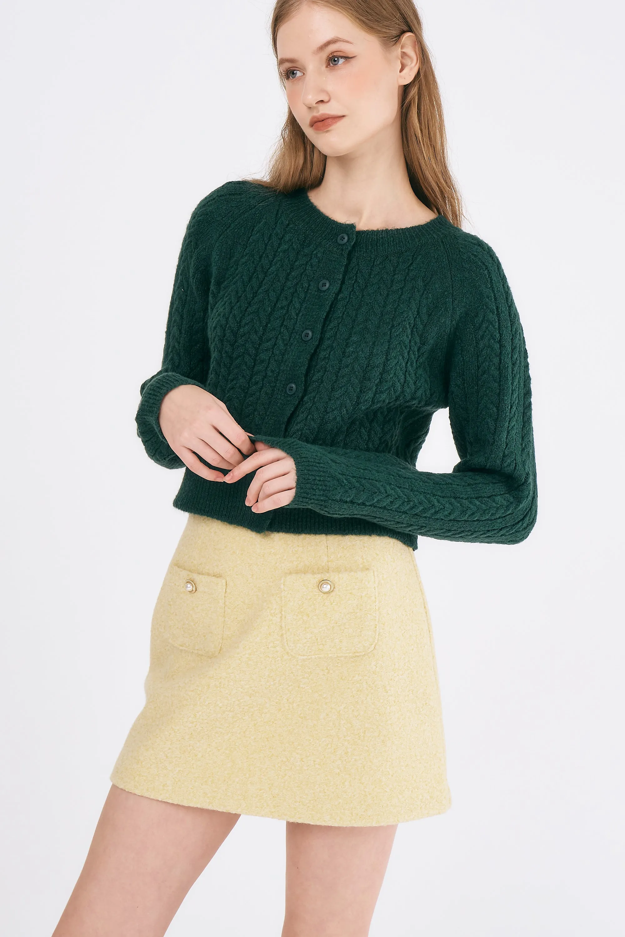 Emma Boucle Mini Skirt