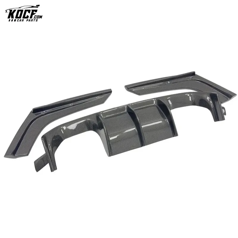 F80 M3 VRS-type Carbon Fiber Rear Bumper Lip Diffuser Spoiler For BMW F80 M3 F82 F83 M4