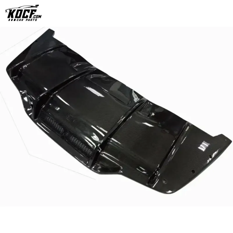 For Mercedes Benz C63 W205 COUPE carbon fiber body kit front bumper lip splitter rear bumper diffuser