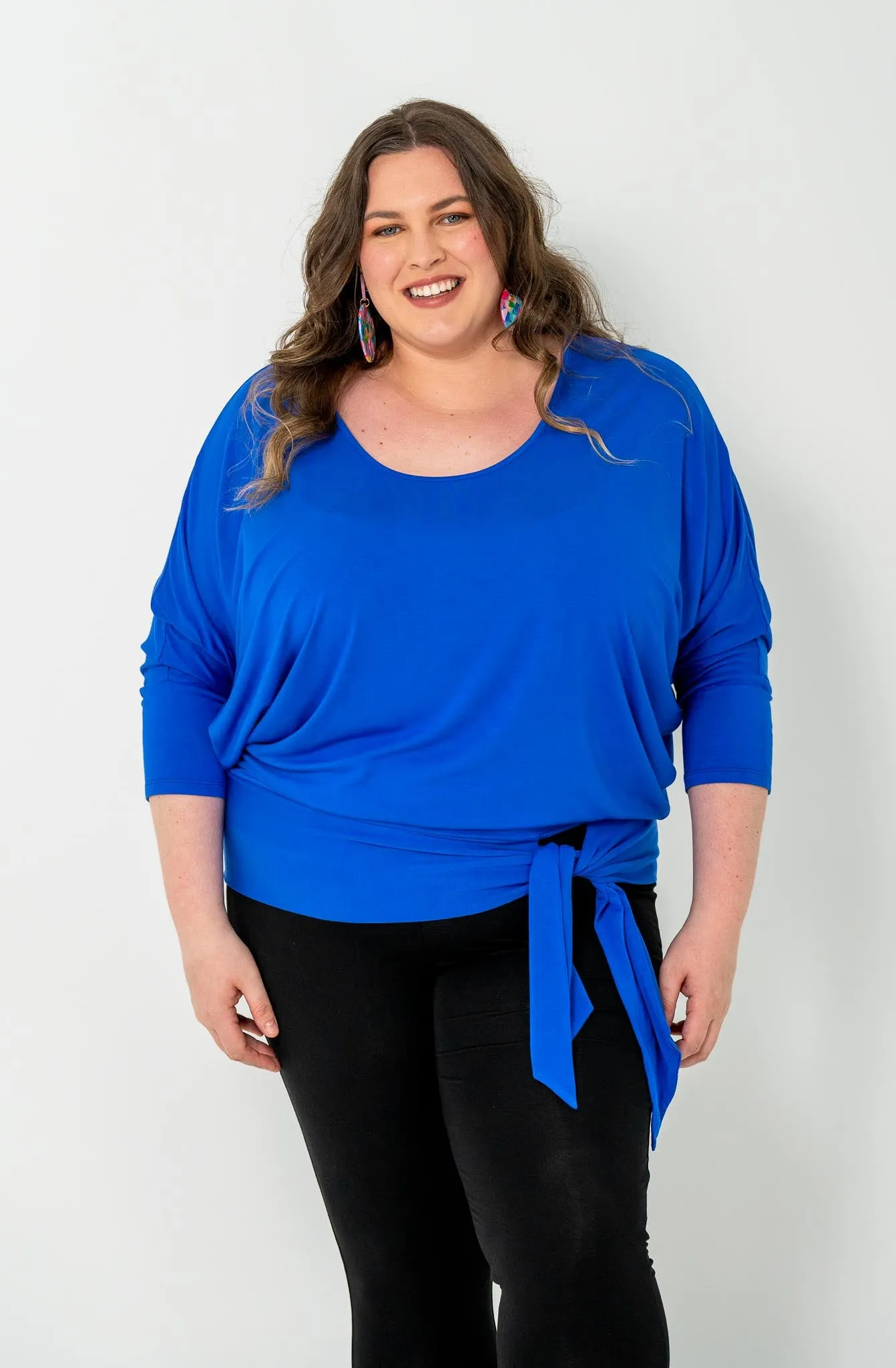 'GEORGIA' Top - Cobalt