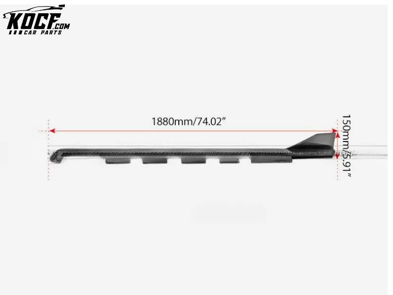 GR86 ZN8 TMS TYPE SIDE SKIRT