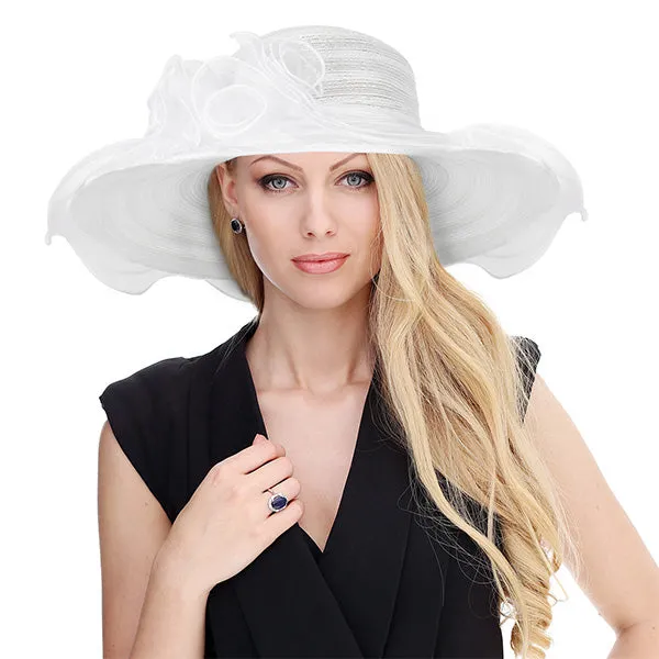 Kentucky Derby Hat Women Church Hat for Wedding Tea Party S053