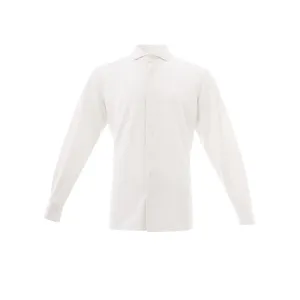 Lardini Elegant White Cotton Men's Shirt