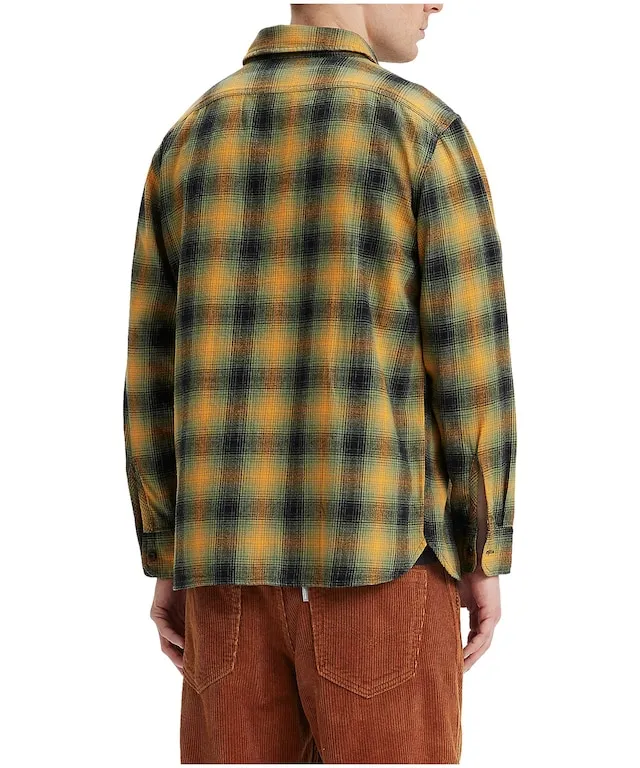 Levi's Men's Classic Worker Relaxed Fit Flannel Shirt