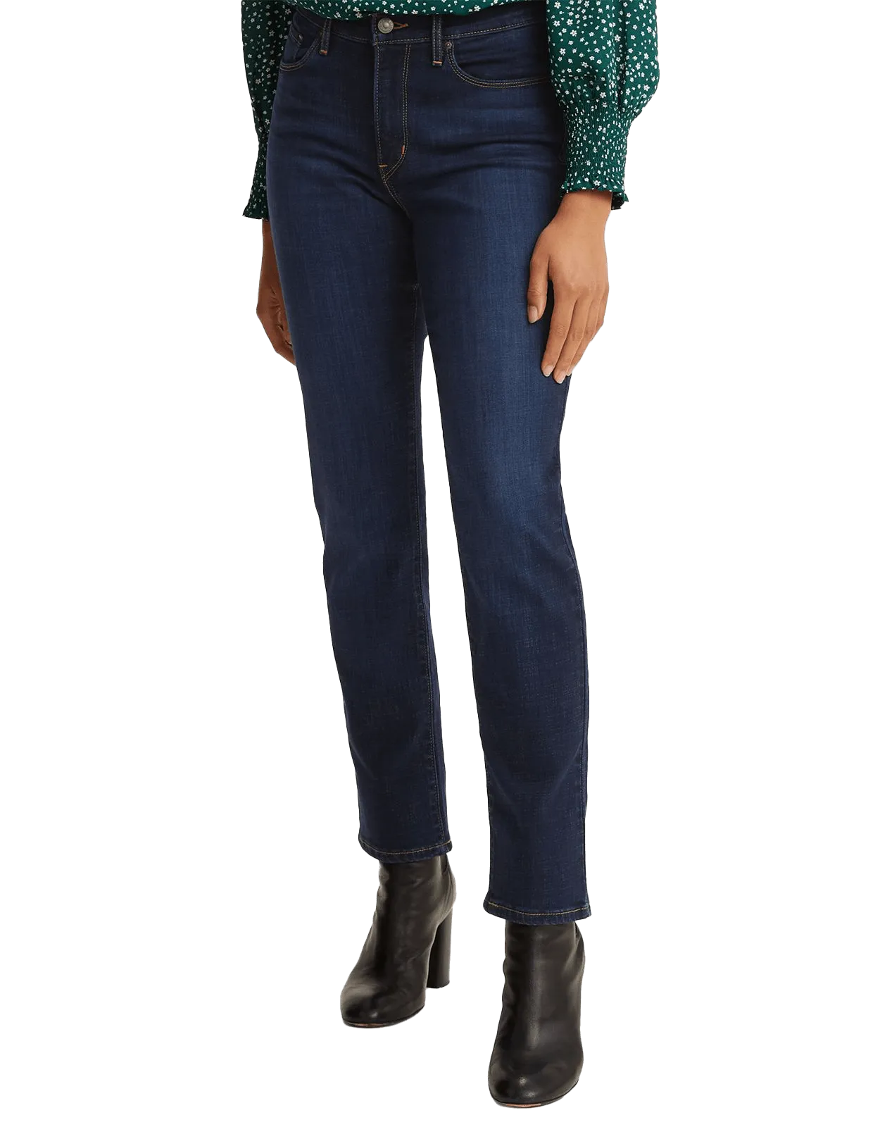 Levi's Women's Classic Straight Leg Mid Rise Jeans