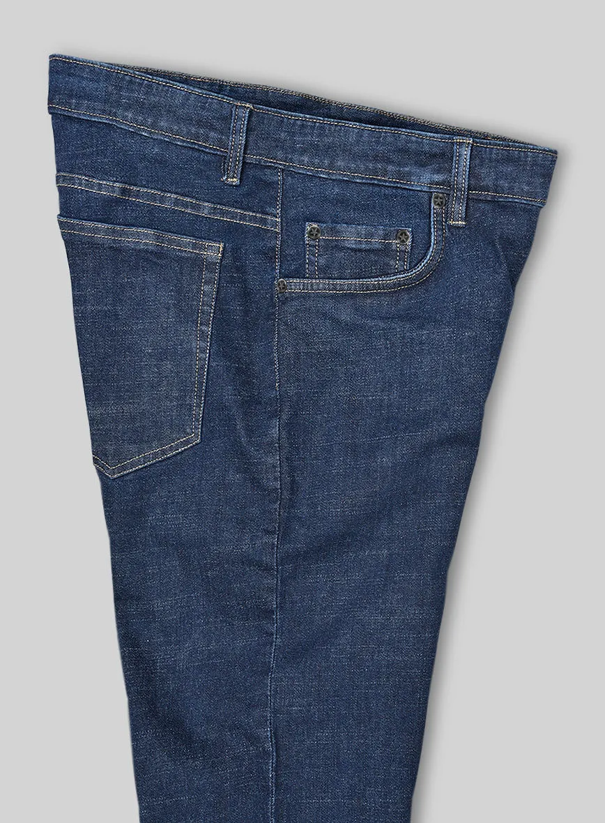 Light Indigo Stretch Denim Jeans