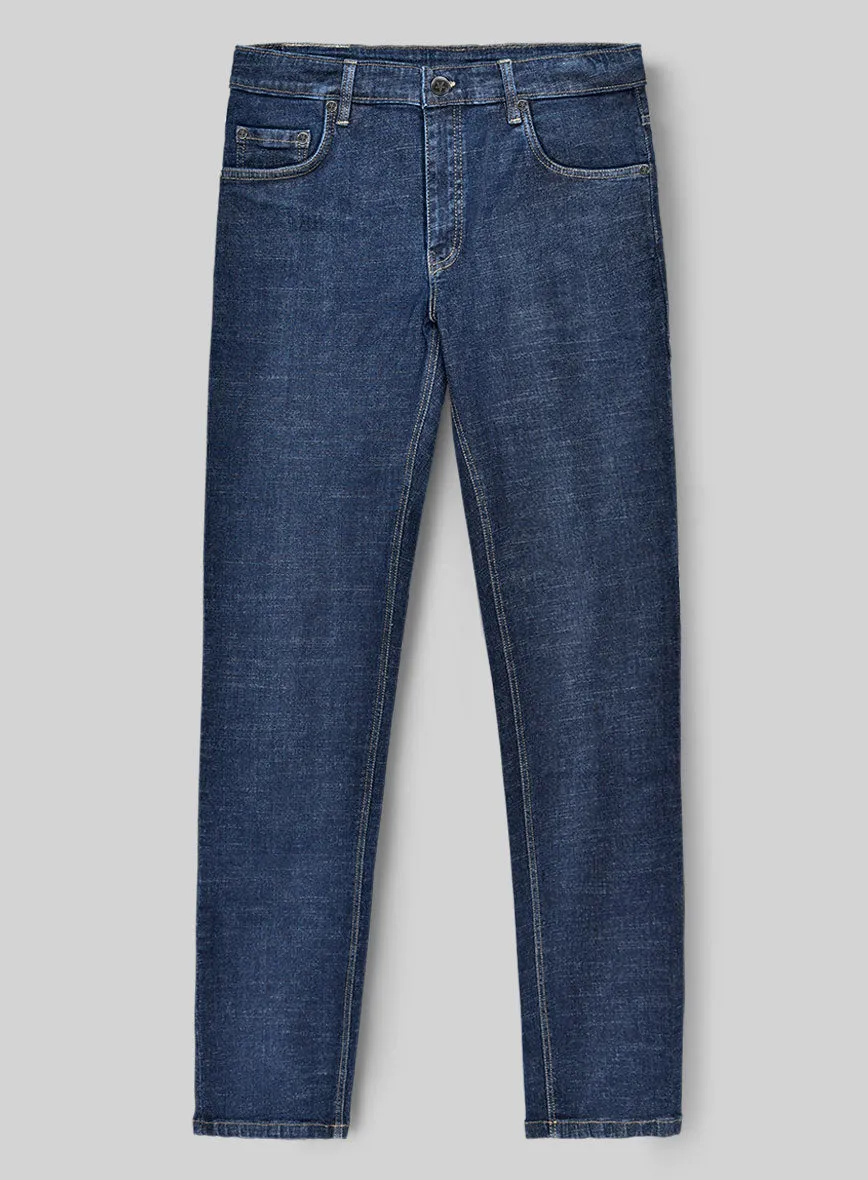 Light Indigo Stretch Denim Jeans