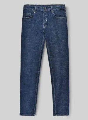 Light Indigo Stretch Denim Jeans