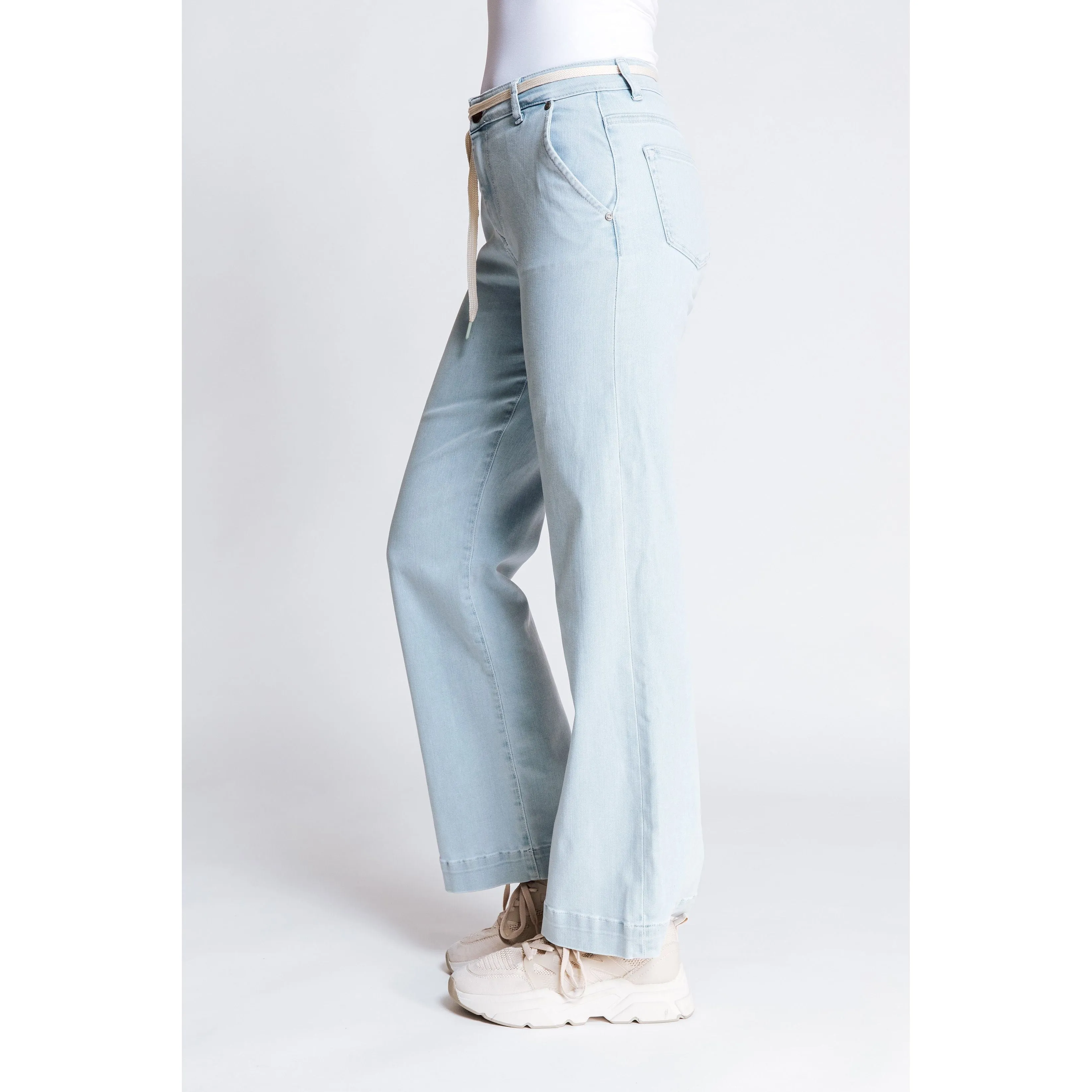 Light Wash Flare Jeans