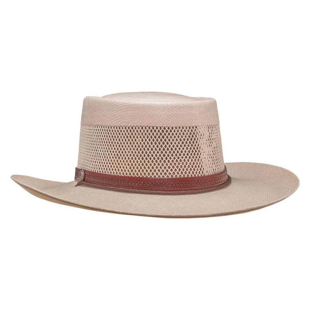 Madrid | Womens Wide Brim Straw Gambler Hat