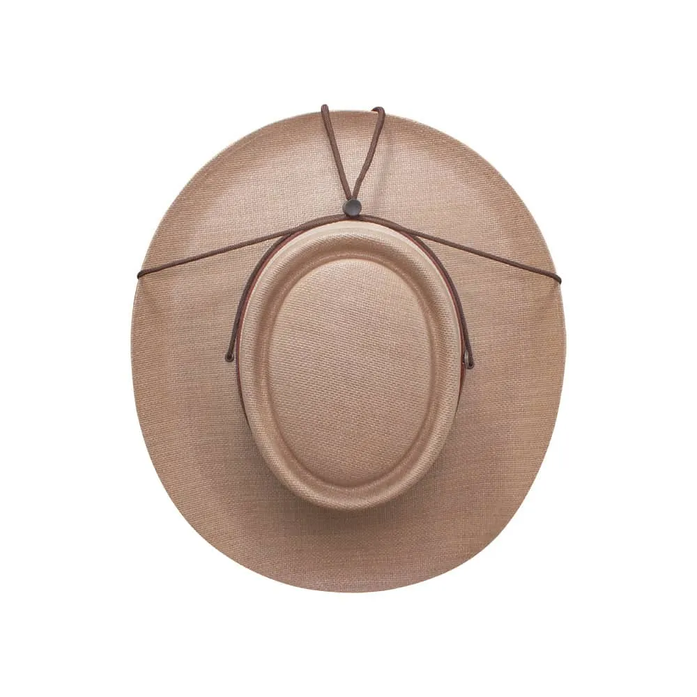 Madrid | Womens Wide Brim Straw Gambler Hat