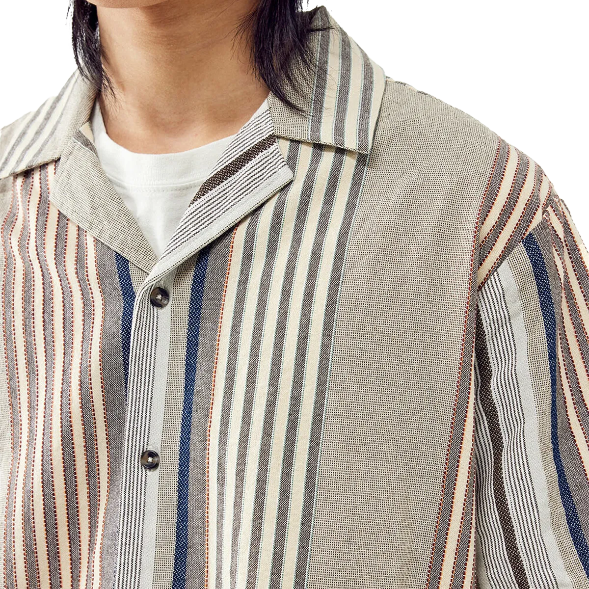 Men's Stripe Revere Shirt