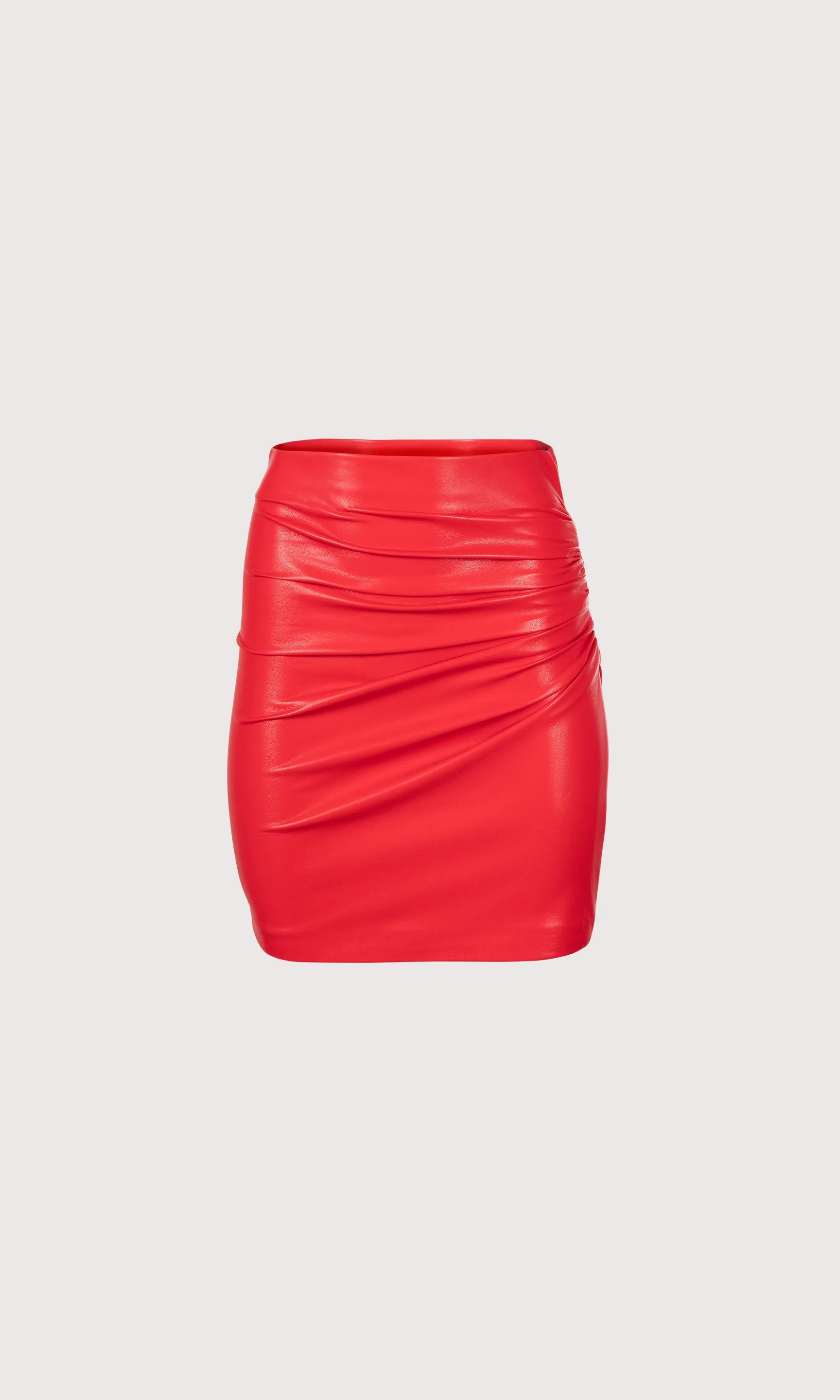 Mila Vegan Leather Skirt