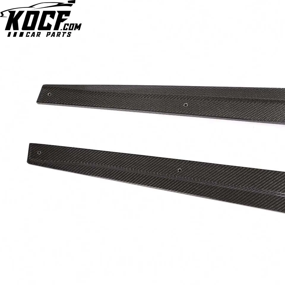 Modify Luxury 3 Series F80 Carbon Fiber Car Side Sills for BMW F80 M3 Base Sedan 4-Door 2014-2019