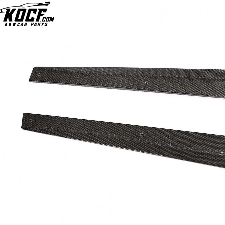 Modify Luxury 3 Series F80 Carbon Fiber Car Side Sills for BMW F80 M3 Base Sedan 4-Door 2014-2019