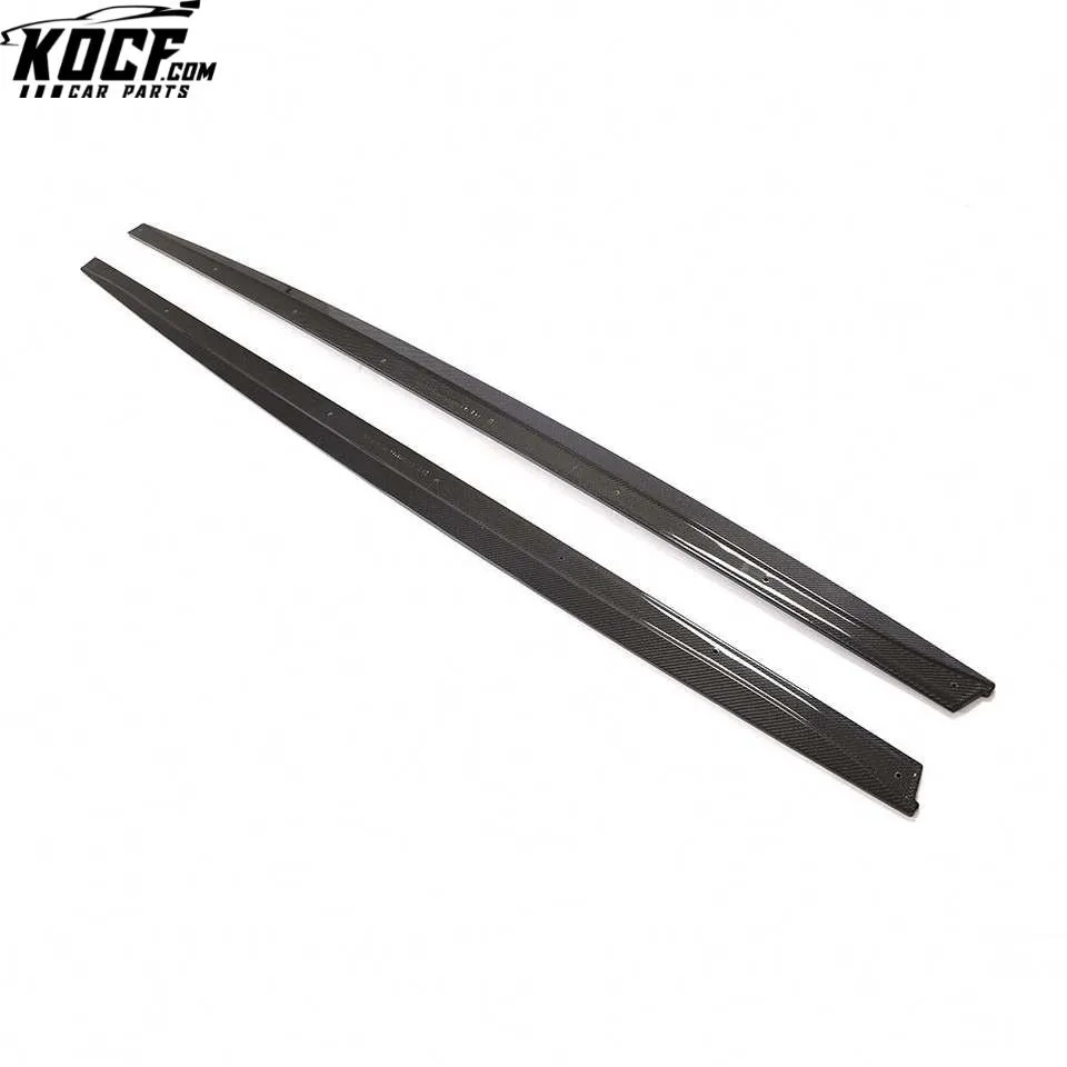 Modify Luxury 3 Series F80 Carbon Fiber Car Side Sills for BMW F80 M3 Base Sedan 4-Door 2014-2019