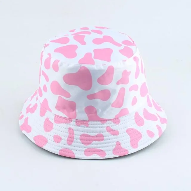 Mushroom Printed Foldable Bucket Hat Beach Sun Hats Streetwear Hat