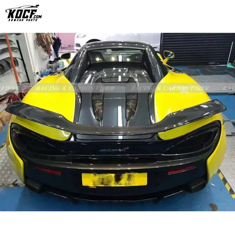 N-style Carbon Fiber Rear Spoiler GT wing For McLaren 540C 570S 570GT