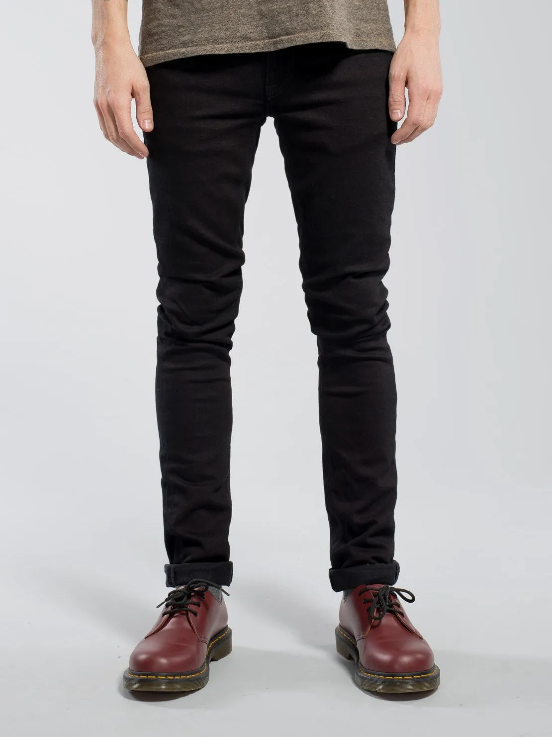 Nudie Jeans Tight Long John Black Black