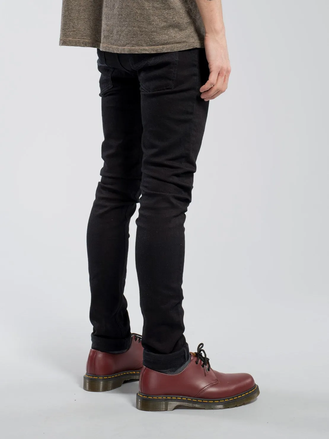 Nudie Jeans Tight Long John Black Black