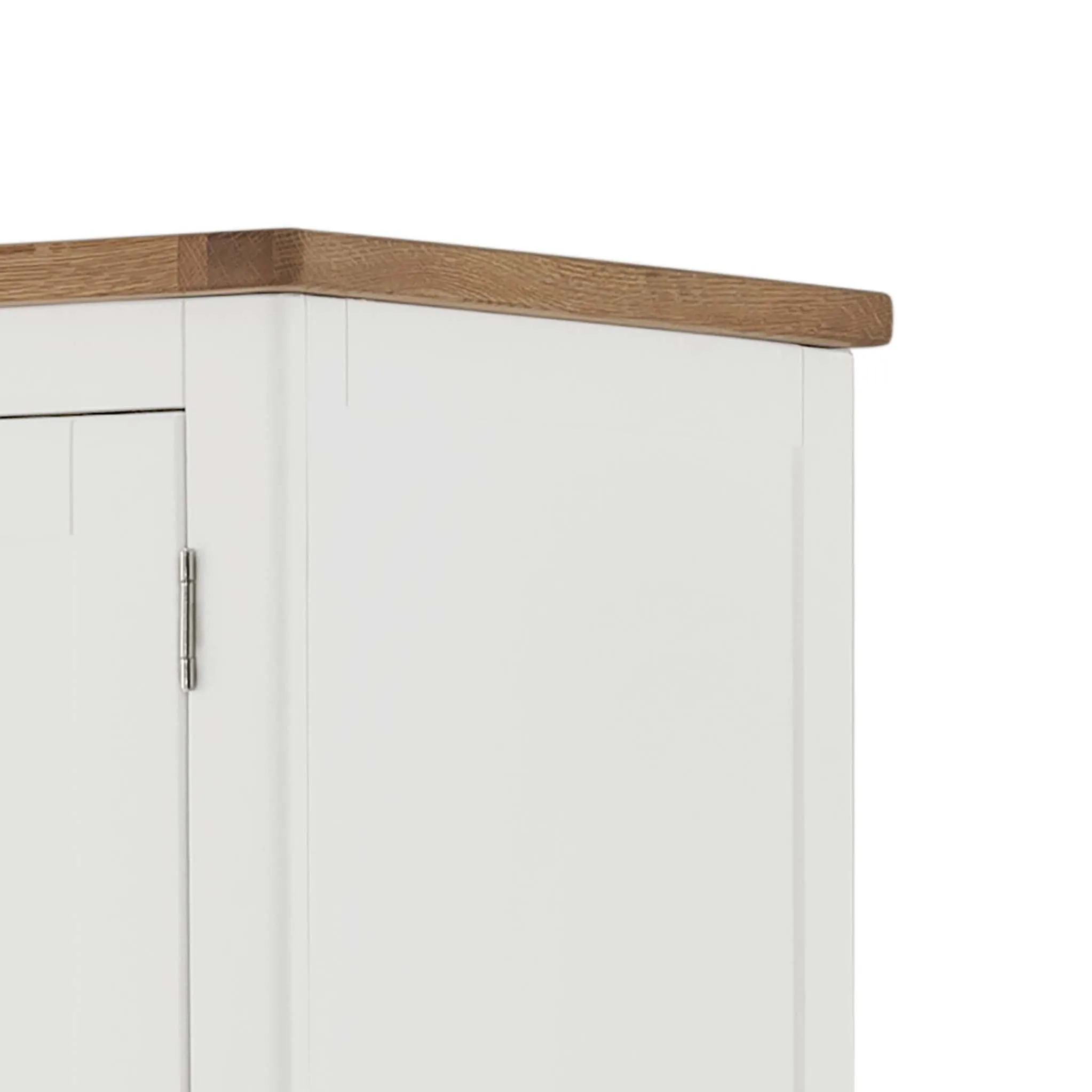 Padstow White All-Hanging Double Wardrobe