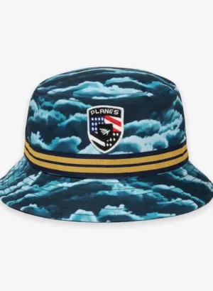 Paper Plane Bucket Hat - Planes Logo - Dark Cloud - 101101