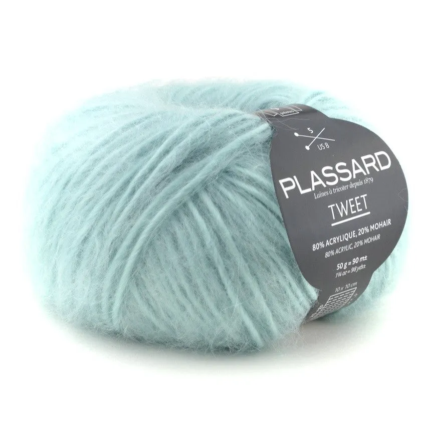 Plassard Tweet Mohair Blend 10 ply - 9 colours