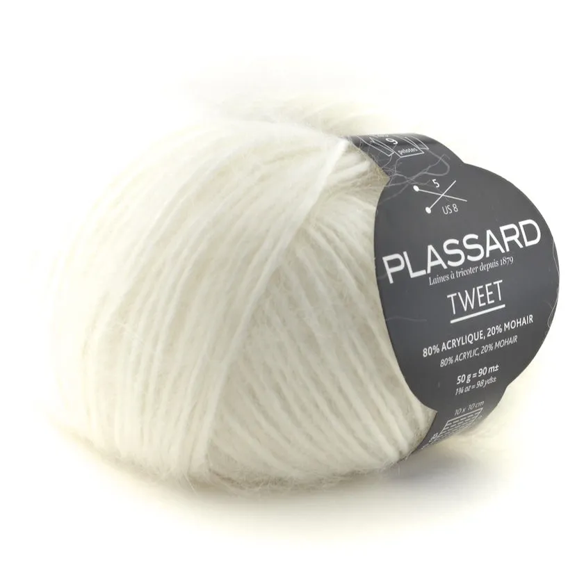 Plassard Tweet Mohair Blend 10 ply - 9 colours