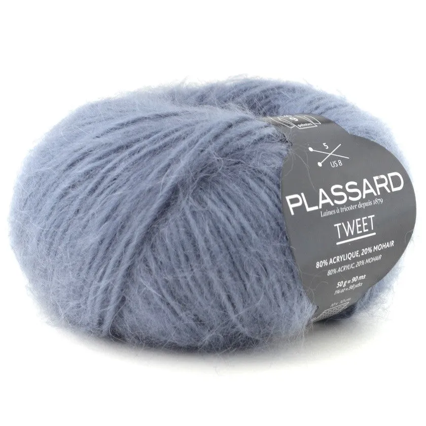 Plassard Tweet Mohair Blend 10 ply - 9 colours